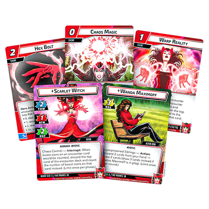 Marvel Champions The Card Game Scarlet Witch Hero Pack Expansion