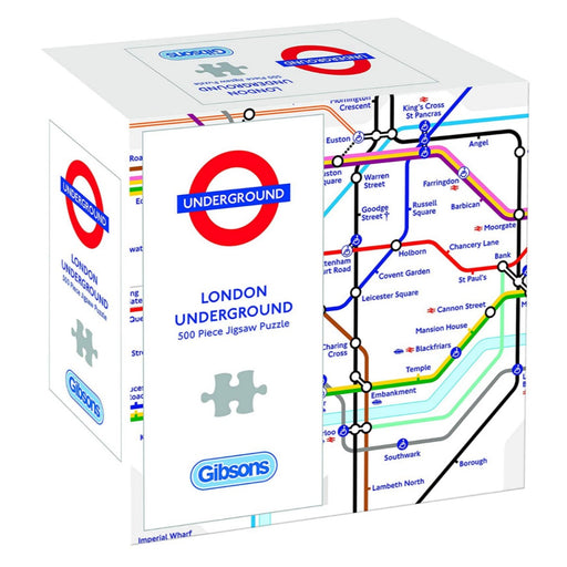 Gibsons TFL London Underground Map Jigsaw Puzzle 500 Piece 