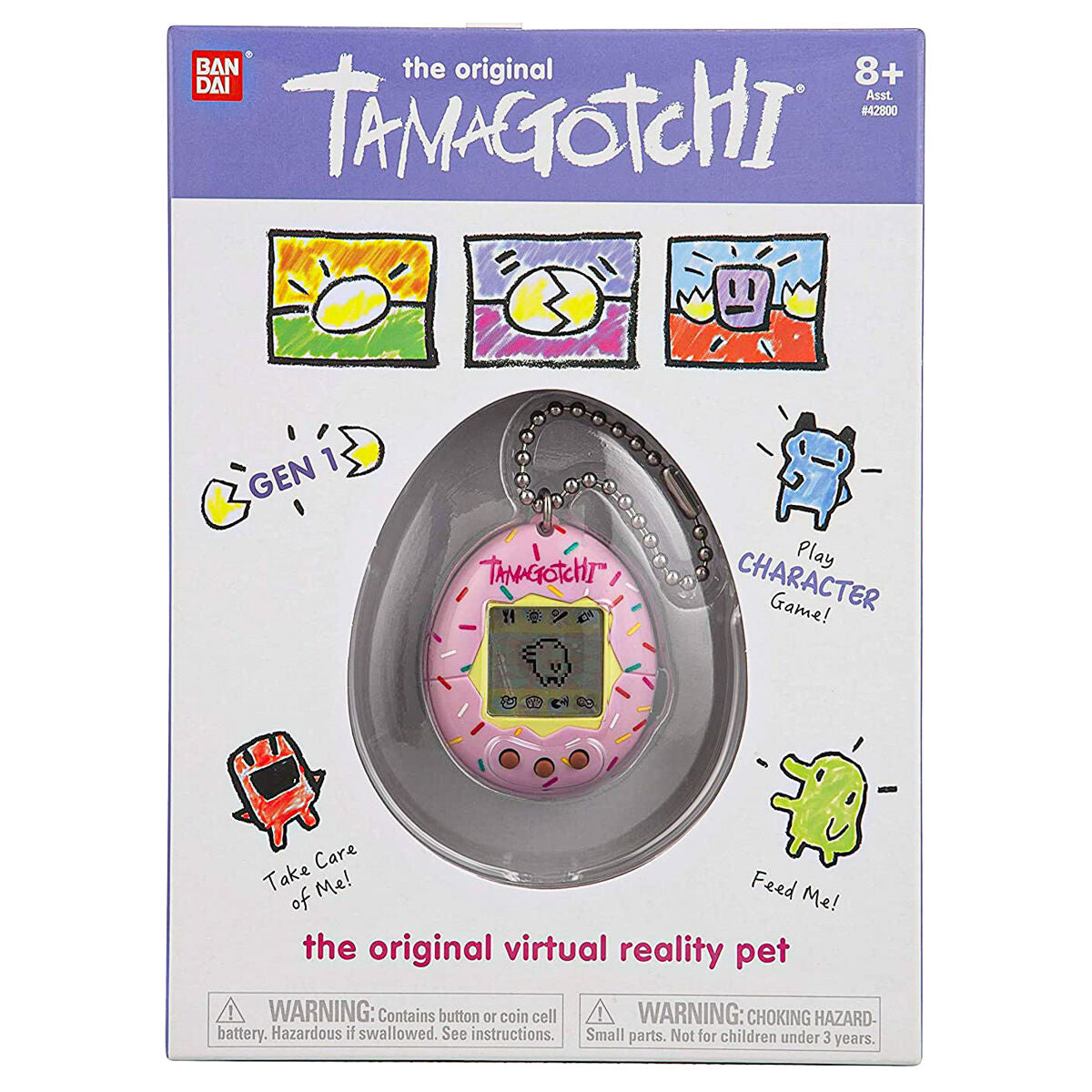 The Original Tamagotchi Virtual Reality Pet Gen 1 Sprinkle — Booghe