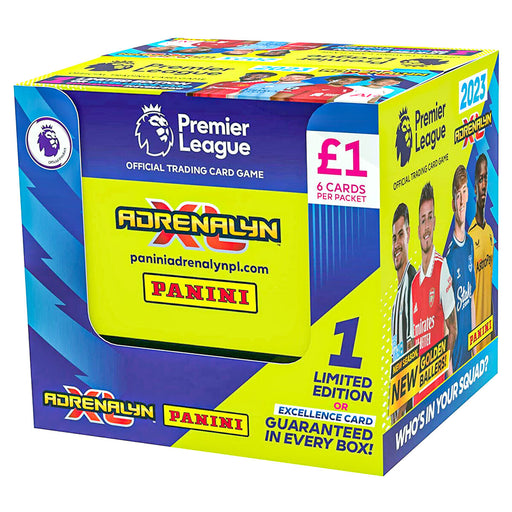 Panini Official Premier League 2023 Adrenalyn XL Trading Card Game 70 Pack Box