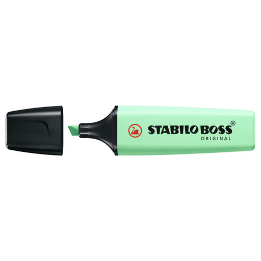 STABILO BOSS ORIGINAL Pastel Hint of Mint Highlighter Box of 10