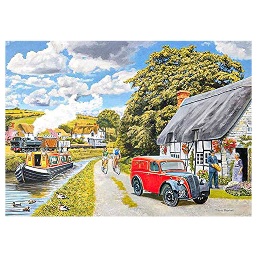 Falcon de luxe Parcel For Canal Cottage Puzzle 1000 Piece