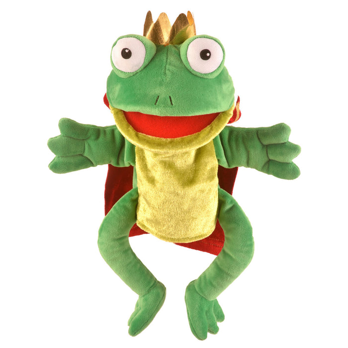 Fiesta Crafts Frog Prince Hand & Finger Puppet Set