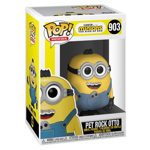 Funko Pop! Movies Minions: The Rise of Gru Pet Rock Otto Vinyl Figure