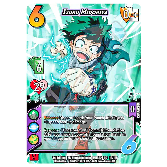 My Hero Academia Collectible Card Game Series 2: Crimson Rampage Booster Pack