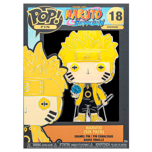  Funko Pop! Pin Anime Naruto Shippuden Naruto (Six Path) Enamel Pin #18