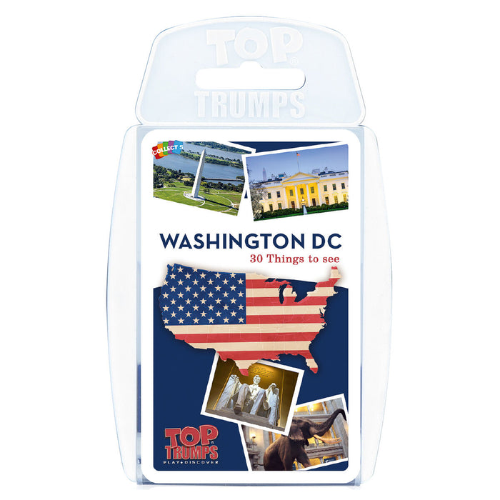 Washington DC 30 Things To SeeTop Trumps Card Game
