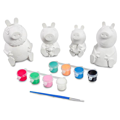 Peppa Pig Paint-Up Plaster Figures