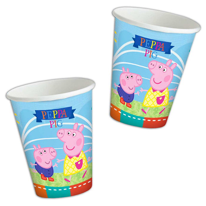 Pack of 8 Peppa Pig Cups