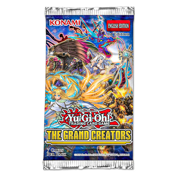 Yu-Gi-Oh! Trading Card Game The Grand Creators Booster Pack