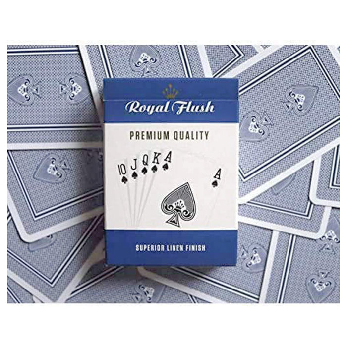 Royal Flush Premium Quality Linen Finish Playing Cards styles vary