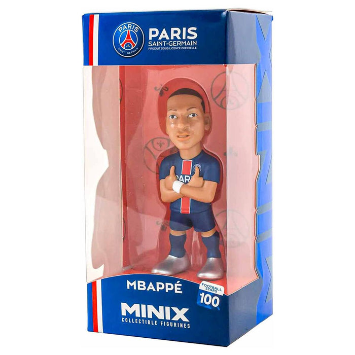 UEFA MINIX Kylian Mbappe 4.75 Vinyl Figure Paris Saint-Germain Mego Corp -  ToyWiz
