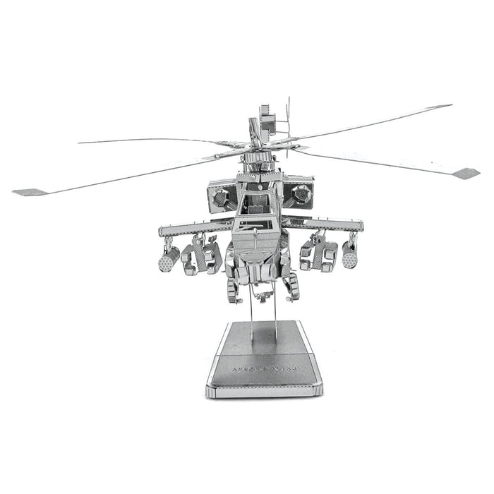 Metal Earth AH-64 Apache Steel Metal Kit