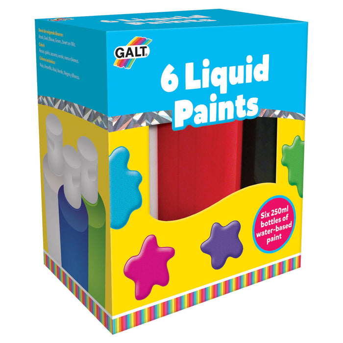 Galt Liquid Paints (Pack of 6)