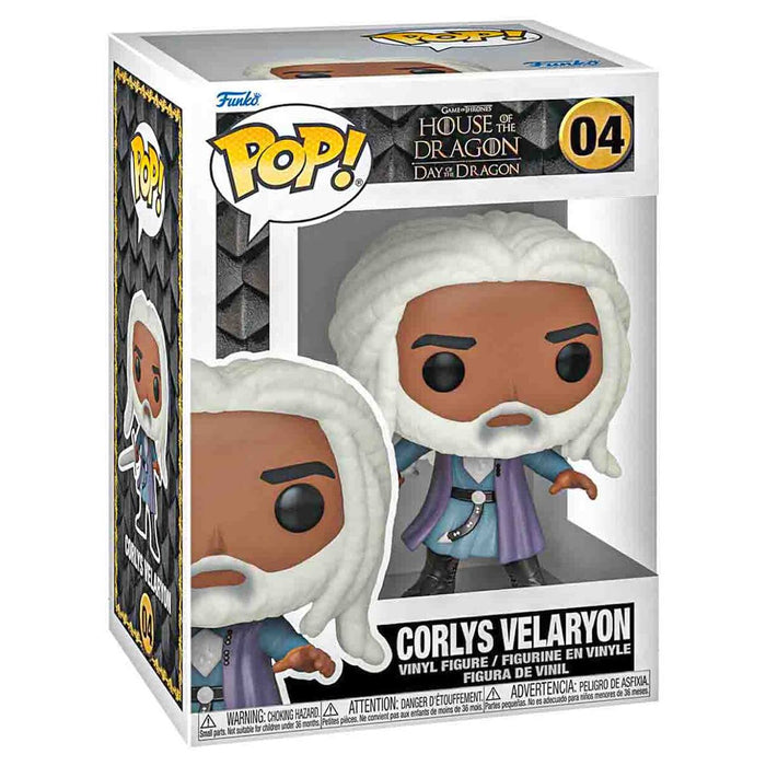 Funko Pop! Television: House of the Dragon: Day of the Dragon Corlys Velaryon Vinyl Figure #04