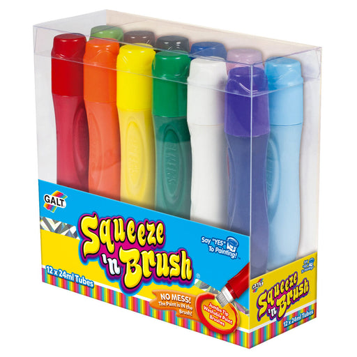Galt Squeeze 'n Brush Classic Colours (Pack of 12)