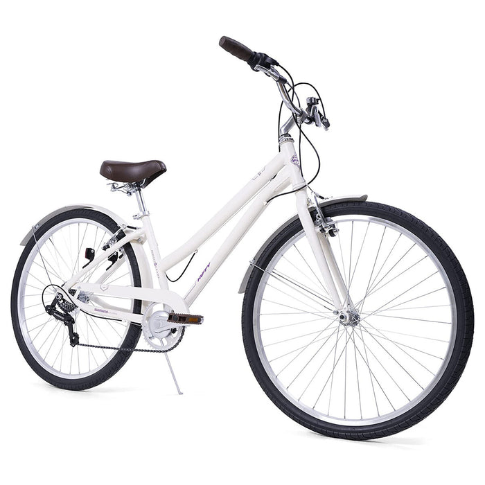 Huffy Sienna Ladies 27.5 inch Hybrid Bike Bone Satin White