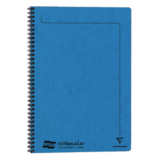 Clairefontaine Europa A4 Notemaker Blue Notebook 
