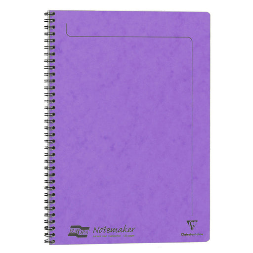 Clairefontaine Europa A4 Notemaker Lilac Notebook 