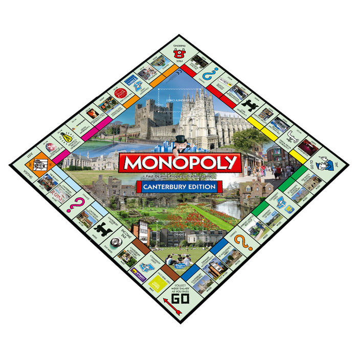 Monopoly Board Game Canterbury Edition