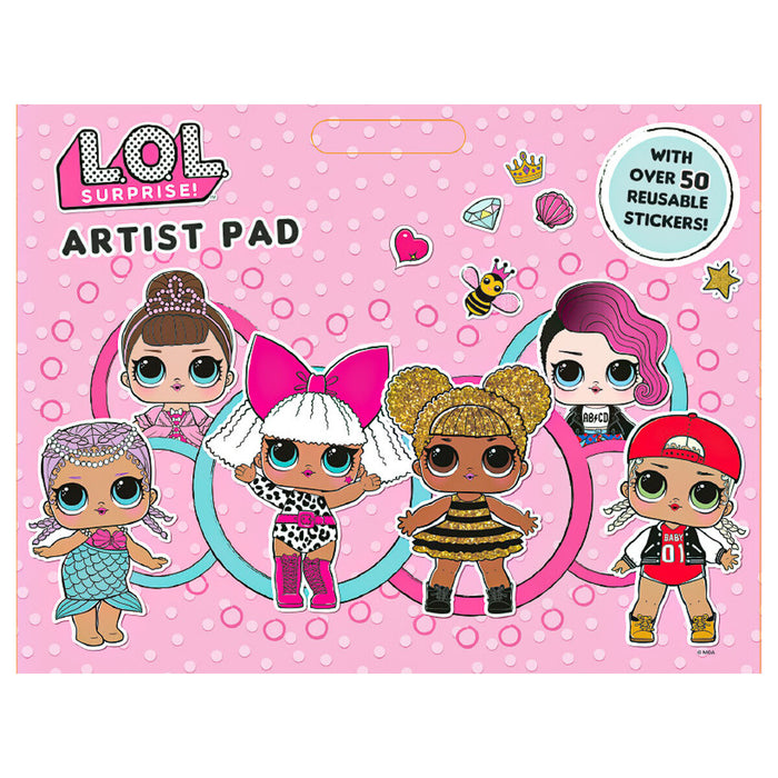 L.O.L. Surprise! Artist Pad Colouring and Stickers