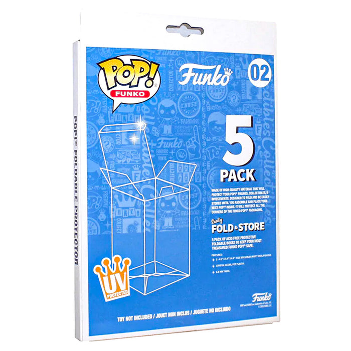 Funko Pop! Foldable Protector 5 Pack #02