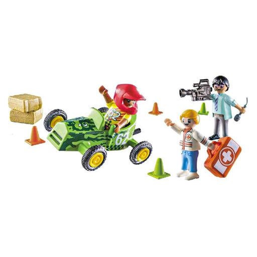 Playmobil Duck on Call Ambulance Action: Help the Racing Driver Playset