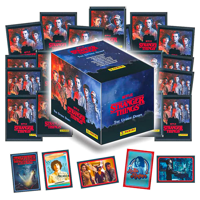 Panini Stranger Things The Upside Down Sticker Collection 36 Pack Box