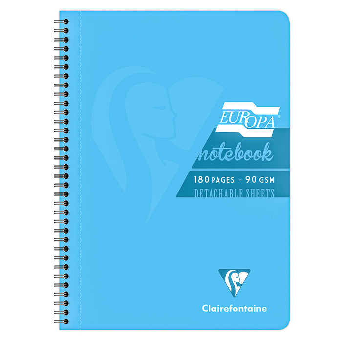  Clairefontaine Europa A4 Turquoise Notebook 
