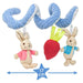 Peter Rabbit and Flopsy Bunny Activity Spiral Soft Toy