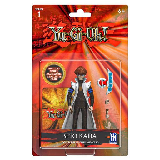 Yu-Gi-Oh! Seto Kaiba Collectible Figure and Card Series 1