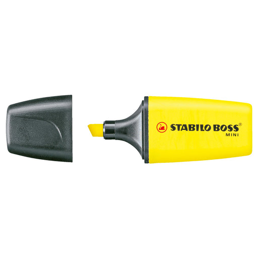  STABILO BOSS MINI Assorted Colours Highlighter Pack of 3
