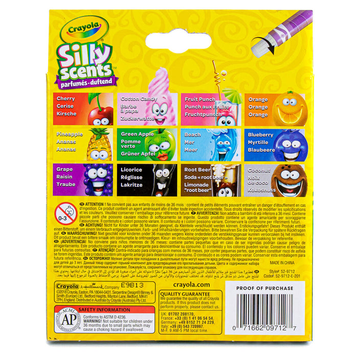 Crayola 12 Silly Scents Twistables Coloured Crayons