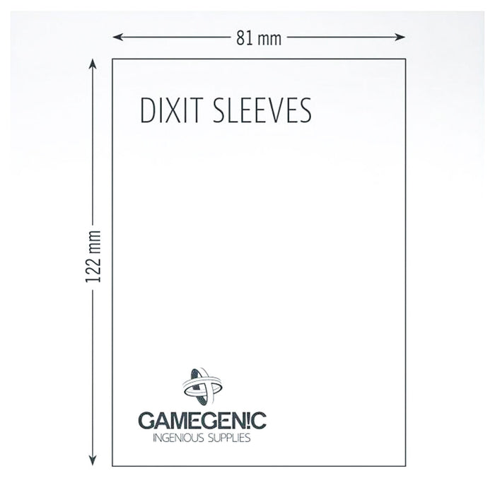 Gamegenic Dixit/Mysterium 90 Matte Board Game Sleeves 81 x 122mm Colour Code: Sand