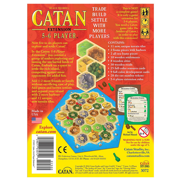 Catan 5-6 Player Game Expansion