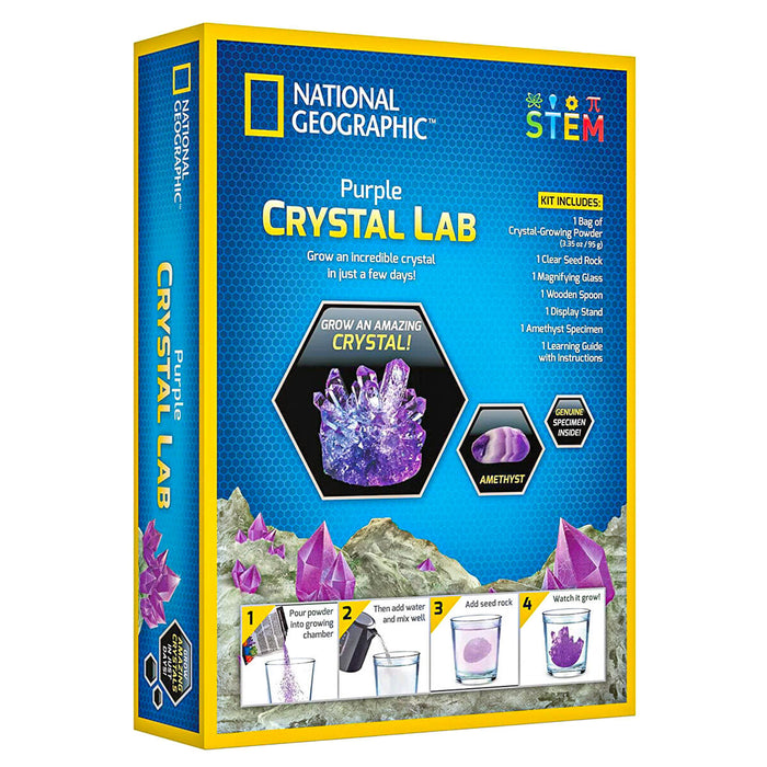 National Geographic Purple Crystal Lab