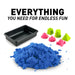 National Geographic Blue Kinetic Play Sand
