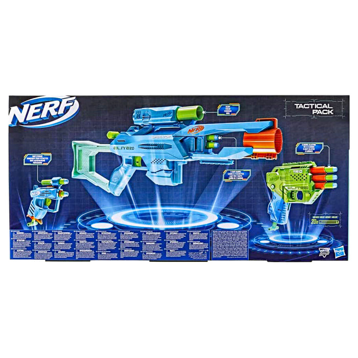 Nerf Elite 2.0 Tactical Pack Foam Dart Blasters