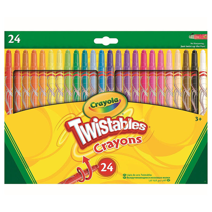 Crayola 24 Twistables Coloured Crayons