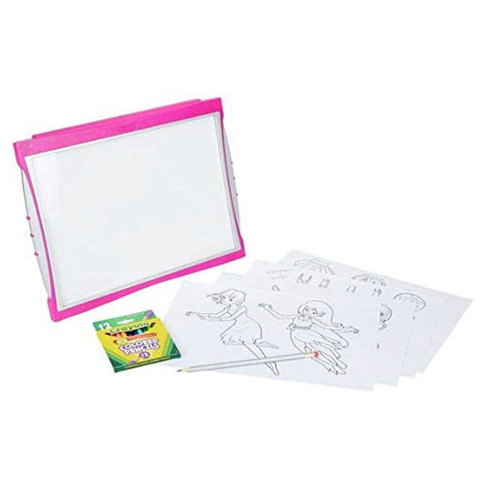 Crayola - Light-Up Tracing Pad For Girls - Assorted