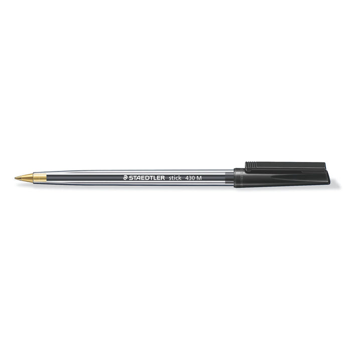 Staedtler Stick 430 M Ballpoint Pen Black Ink