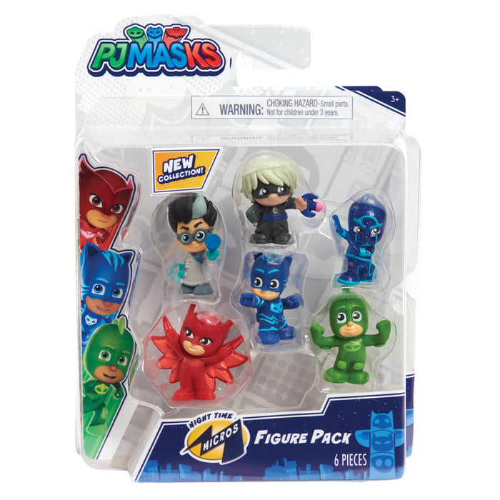 PJ Masks Night Time Micros Multi Figure Pack