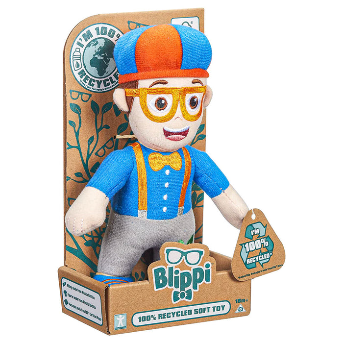 Blippi 100% Recycled Soft Toy