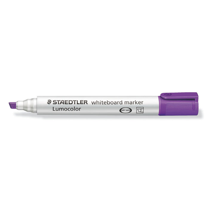Staedtler Lumocolor Whiteboard Purple Chisel Tip Marker