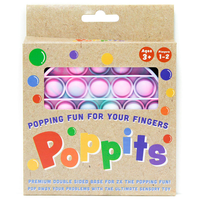 Poppits Pink Tie Dye Circle Sensory Toy
