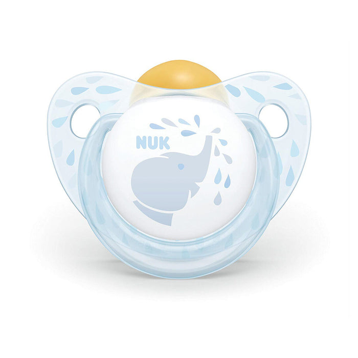 NUK R&B Latex Soother Blue Size 2 (Pack of 2)