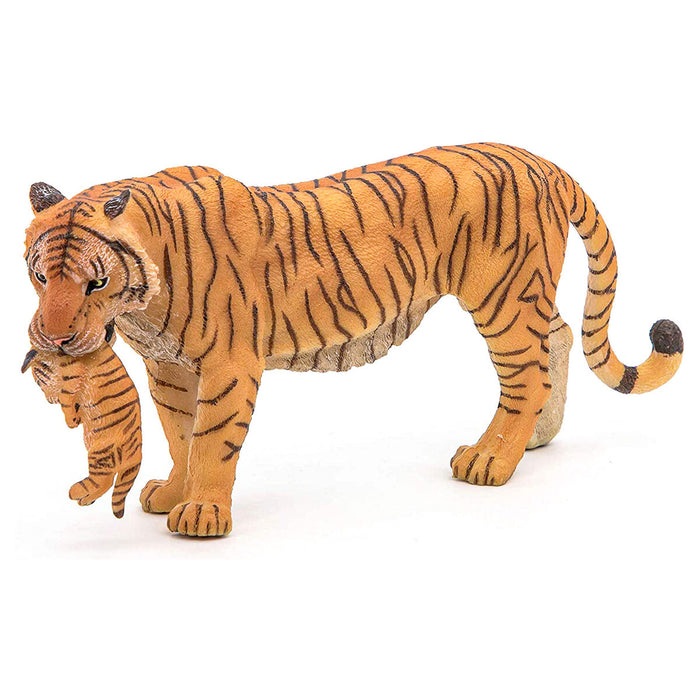 Papo Tigress with Cub Figure