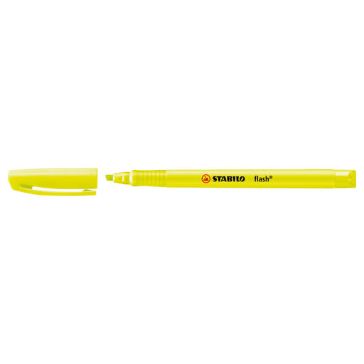 STABILO flash Yellow Highlighter Box of 10