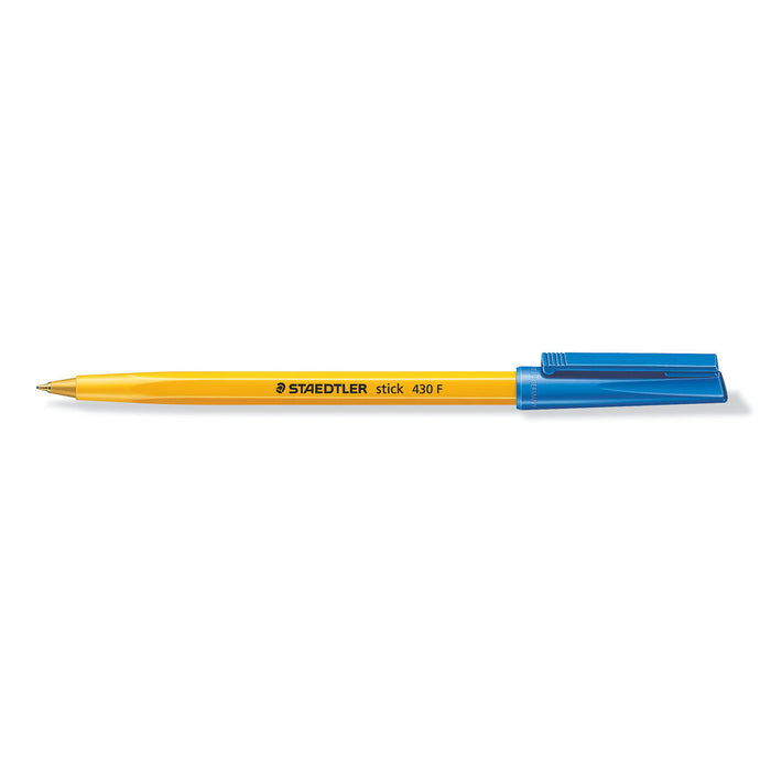 Staedtler Stick 430 F Ballpoint Pen Blue Ink