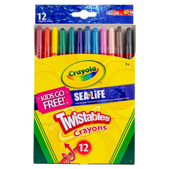 Crayola 12 Twistables Coloured Crayons
